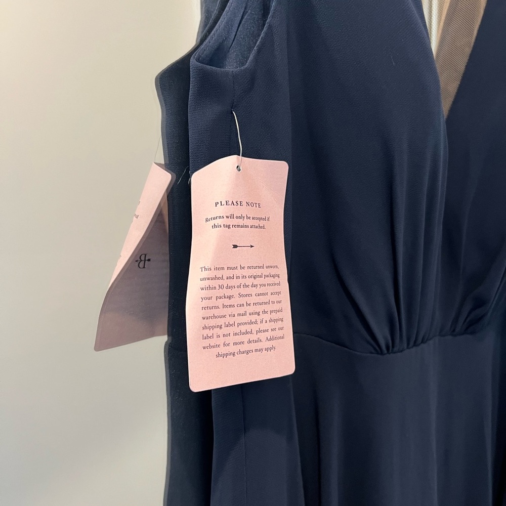 Jenny Yoo brand new dress navy size 6